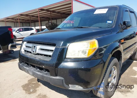 2006 Honda Pilot Ex-L из США, поврежденный, VIN 2HKYF18606H524017